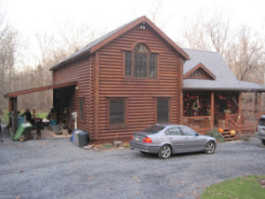 Our house, before the addition.